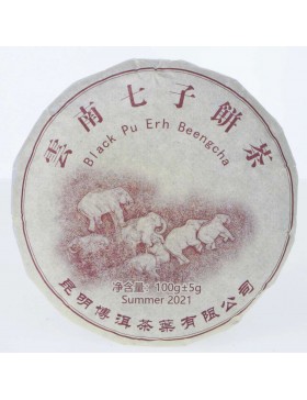 Black Pu-Erh Beeng Cha 100 g